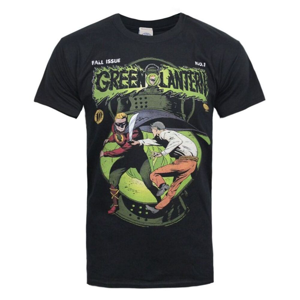 Green Lantern Official Mens Comic T-Shirt / Gray